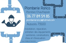 © Plomberie Ronco_Aussois - Remy Ronco