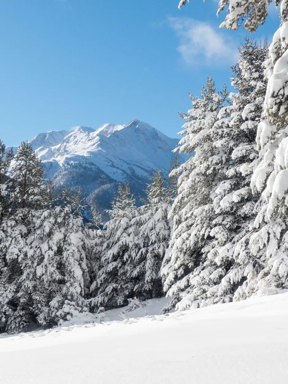 © Itinéraire piéton raquettes : Les Arponts_Aussois - OTHMV -R Salles