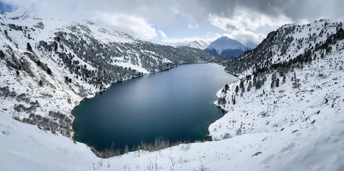 Itinéraire piéton raquettes : Les barrages