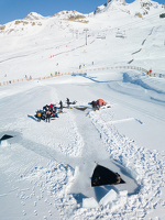 © Démonstration de plongée sous glace en apnée_Aussois - D. Cuvelier