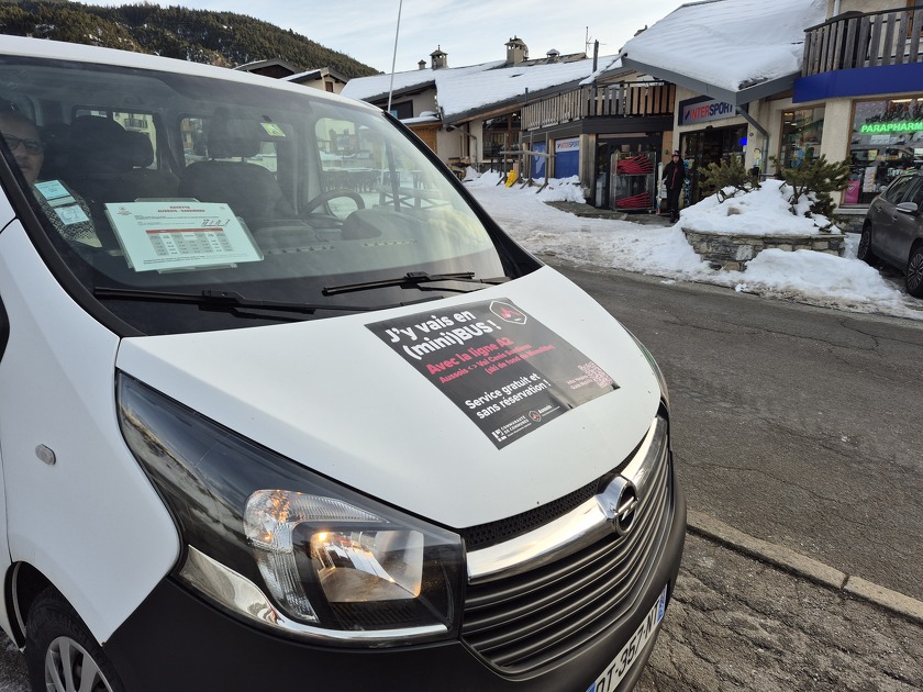 © Navette A2 Aussois - Val Cenis Sardières - CCHMV - N Clouet