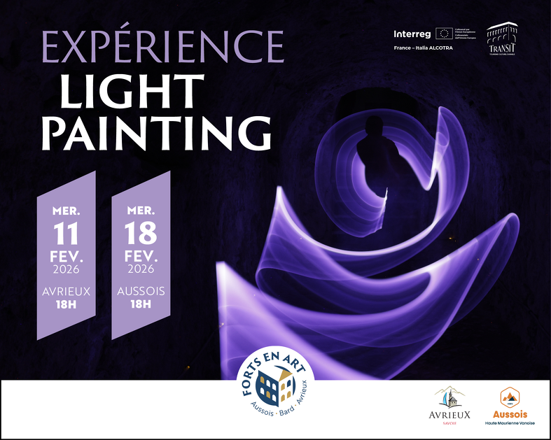 © Expérience Light painting à Aussois - Jean-Luc Viart