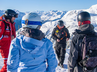 © Entrainement à la détection de victime en avalanche_Aussois - D. Cuvelier OTHMV