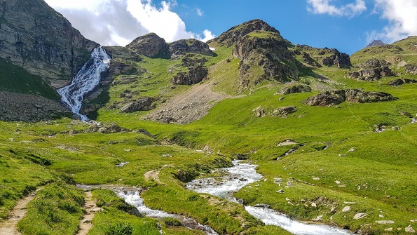 Rando pédestre  au refuge du Carro en 2 jours - Etape 2 - Du refuge du Carro à Bonneval/Arc