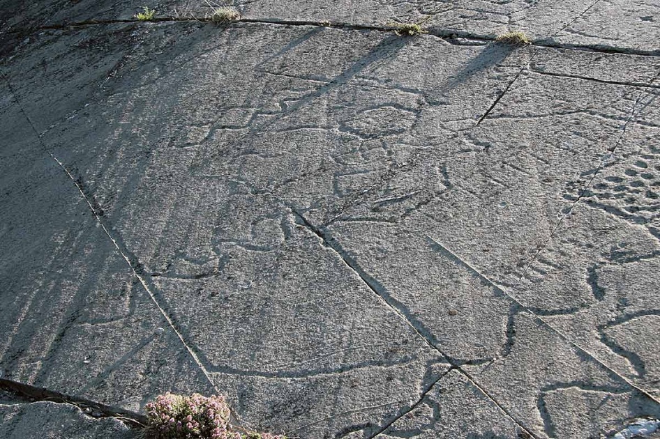 © Parc archéologique des Lozes - Gravures rupestres à Aussois - MO. JL Rigaux. OT AUSSOIS