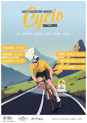 © HMV Cyclo Challenge  - Montée cycliste du Plan d'Amont Aussois - OTHMV