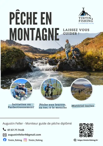 © Pêche en montagne tous niveaux avec un moniteur guide - Augustin Feller