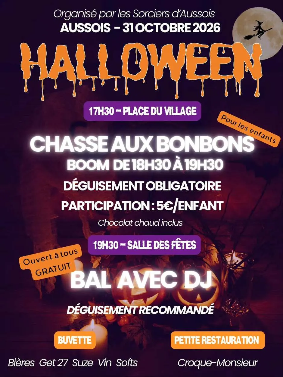 © halloween party - Les sorciers d'Aussois