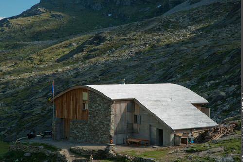 Evening meeting with a guard-monitor of the Vanoise national Park