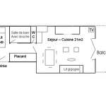Chalet Le Martagon - Studio 3 personnes ** - AD02